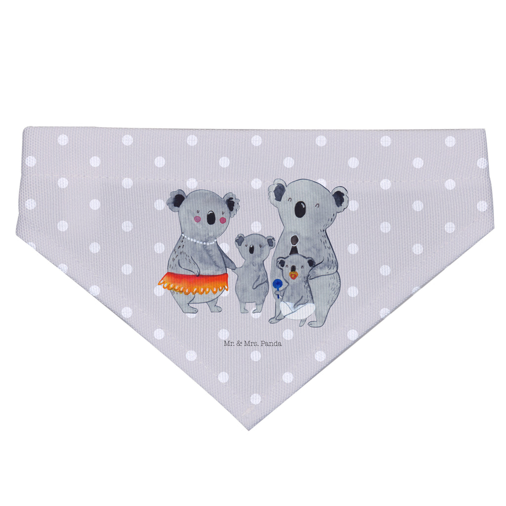 Hundehalstuch M Koala Familie Hundehalstuch, Halstuch, Hunde, Tuch, mittel, mittelgroße Hunde, Familie, Vatertag, Muttertag, Bruder, Schwester, Mama, Papa, Oma, Opa, Koala, Koalas, Family, Kinder, Geschwister, Familienleben