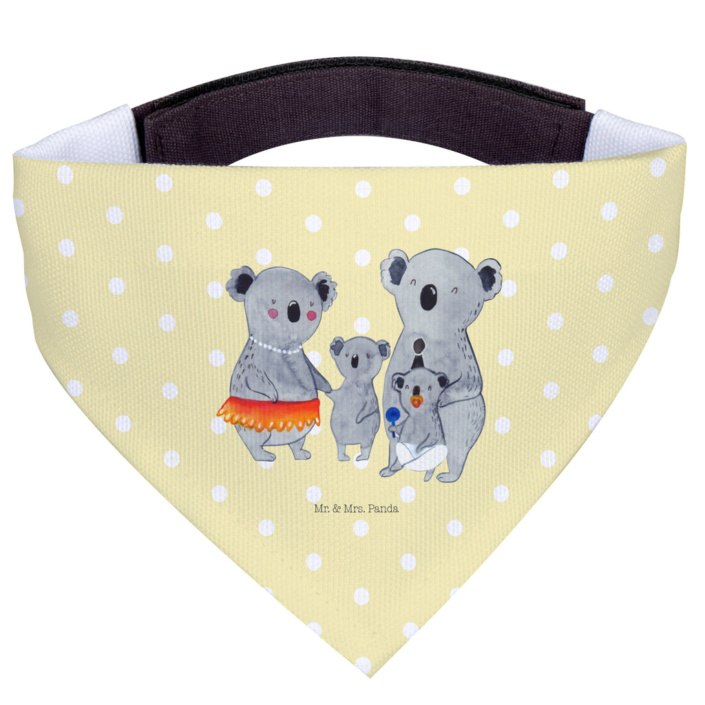Hundehalstuch M Koala Familie Hundehalstuch, Halstuch, Hunde, Tuch, mittel, mittelgroße Hunde, Familie, Vatertag, Muttertag, Bruder, Schwester, Mama, Papa, Oma, Opa, Koala, Koalas, Family, Kinder, Geschwister, Familienleben