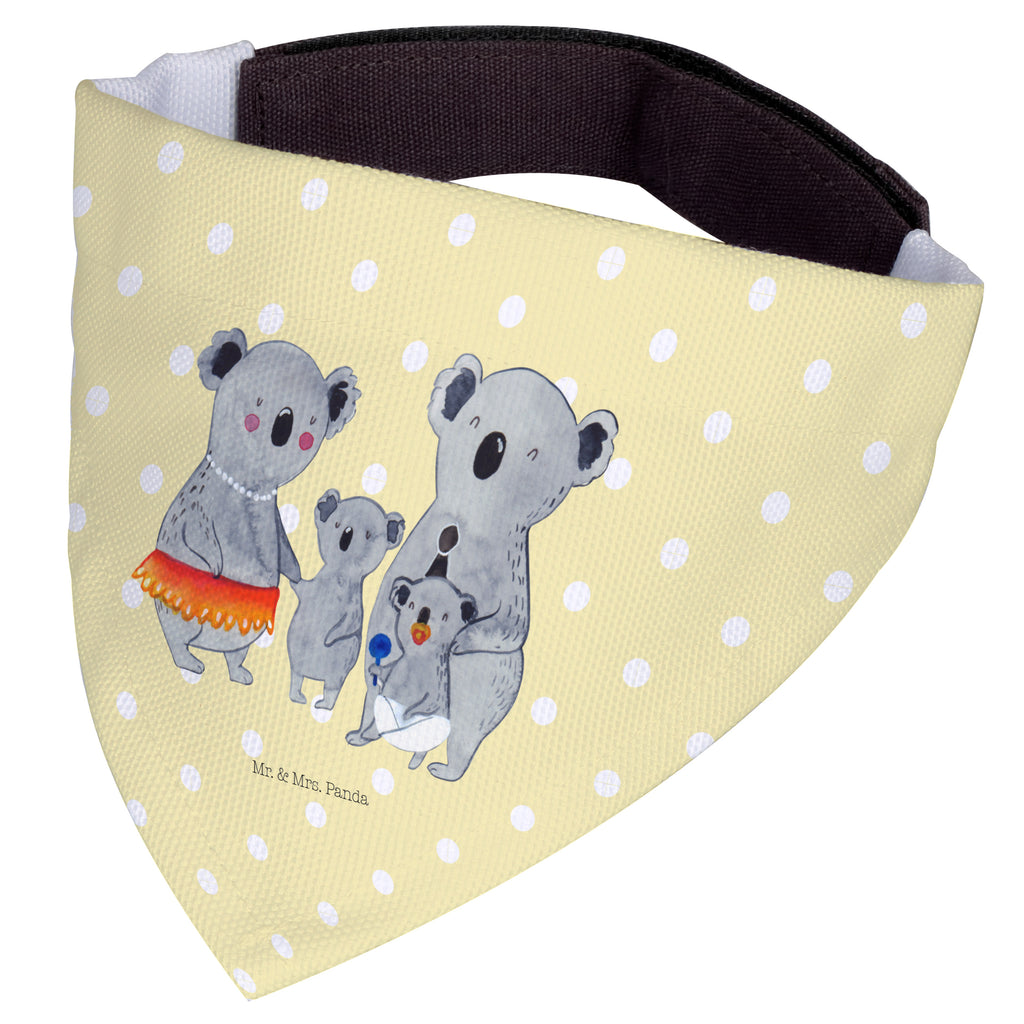 Hundehalstuch M Koala Familie Hundehalstuch, Halstuch, Hunde, Tuch, mittel, mittelgroße Hunde, Familie, Vatertag, Muttertag, Bruder, Schwester, Mama, Papa, Oma, Opa, Koala, Koalas, Family, Kinder, Geschwister, Familienleben