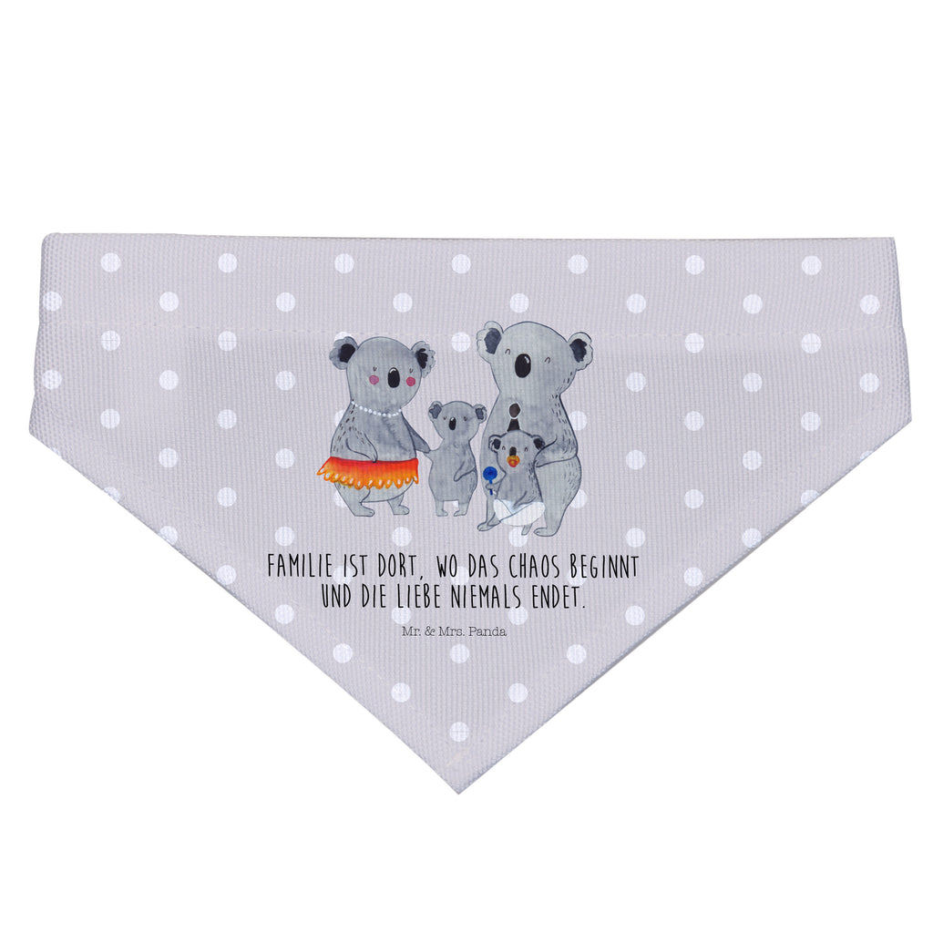 Hundehalstuch M Koala Familie Hundehalstuch, Halstuch, Hunde, Tuch, mittel, mittelgroße Hunde, Familie, Vatertag, Muttertag, Bruder, Schwester, Mama, Papa, Oma, Opa, Koala, Koalas, Family, Kinder, Geschwister, Familienleben