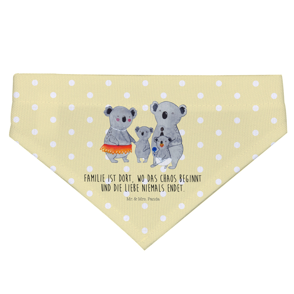 Hundehalstuch M Koala Familie Hundehalstuch, Halstuch, Hunde, Tuch, mittel, mittelgroße Hunde, Familie, Vatertag, Muttertag, Bruder, Schwester, Mama, Papa, Oma, Opa, Koala, Koalas, Family, Kinder, Geschwister, Familienleben