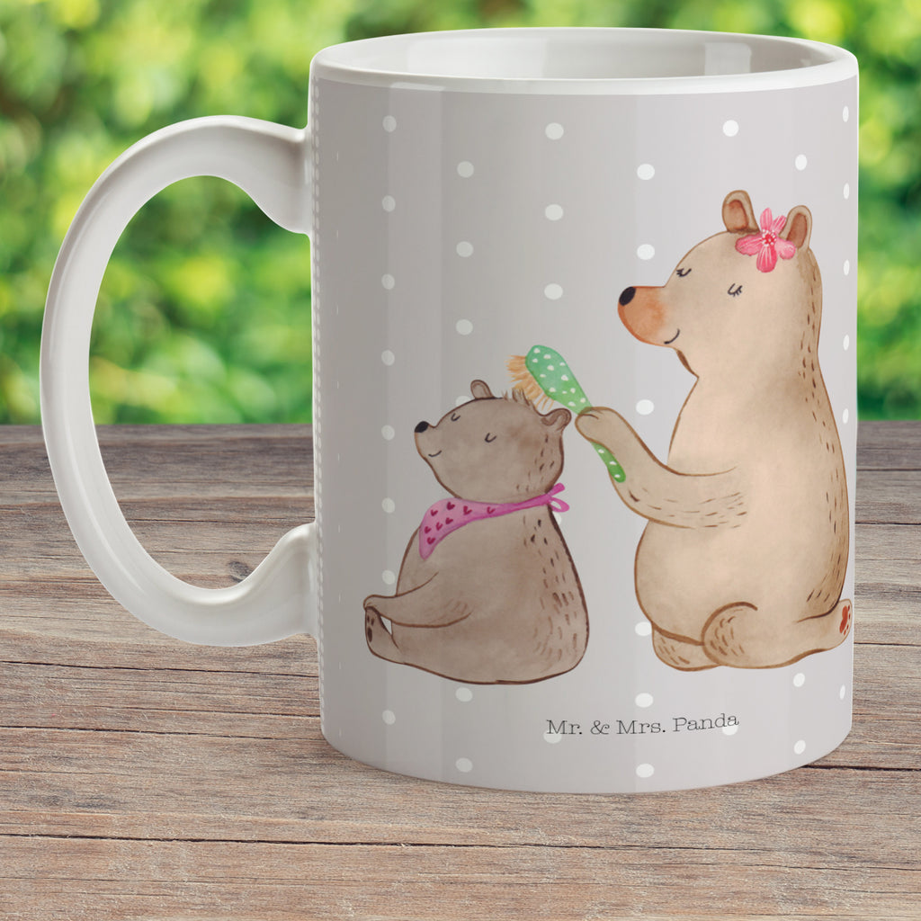 Kindertasse Bär mit Kind Kunststoff Tasse, Kindergarten, Tasse, Trinkbecher, Camping Becher, Kaffeetasse, Kunststoffbecher, Kindergartenbecher, Outdoorgeschirr, Kunststoffgeschirr, Reisebecher, Reisetasse, Kinderbecher, Familie, Vatertag, Muttertag, Bruder, Schwester, Mama, Papa, Oma, Opa, Geschenk, Mutti, Mutter