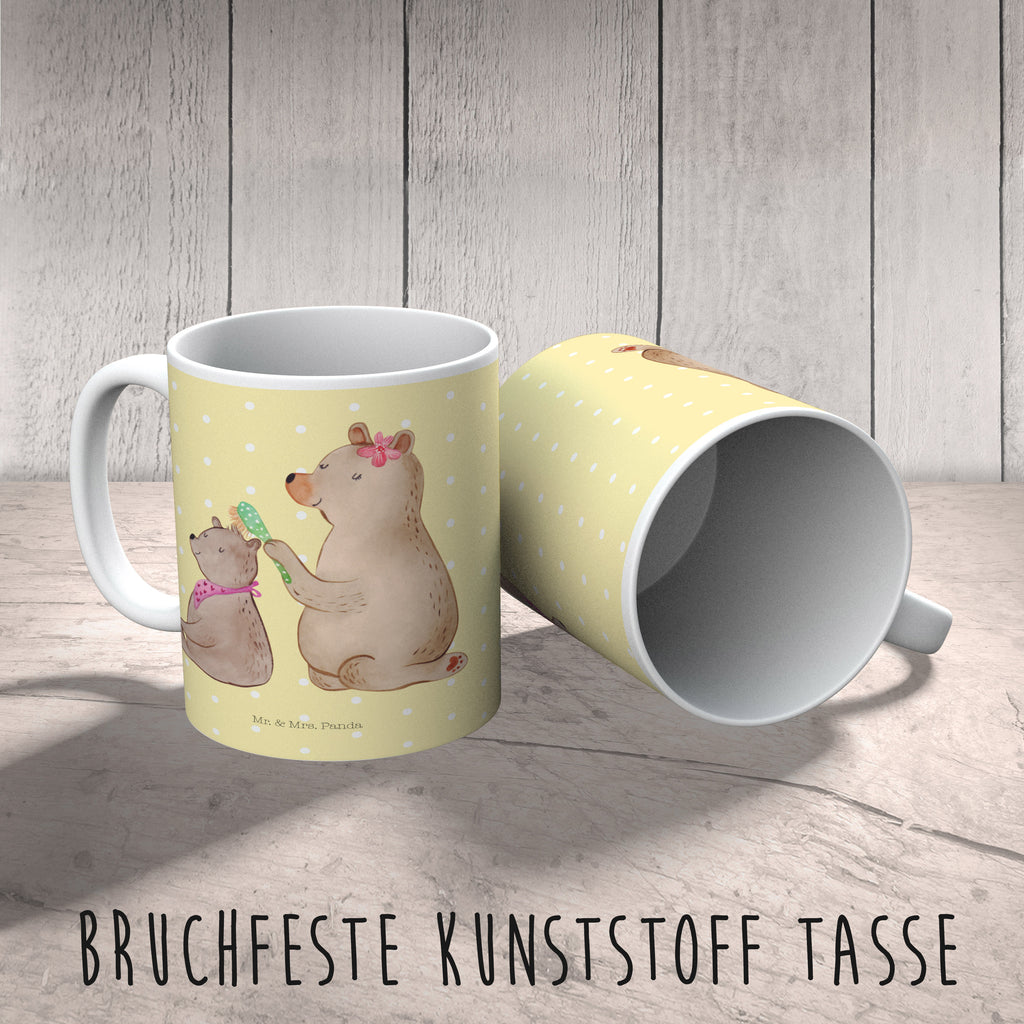 Kindertasse Bär mit Kind Kunststoff Tasse, Kindergarten, Tasse, Trinkbecher, Camping Becher, Kaffeetasse, Kunststoffbecher, Kindergartenbecher, Outdoorgeschirr, Kunststoffgeschirr, Reisebecher, Reisetasse, Kinderbecher, Familie, Vatertag, Muttertag, Bruder, Schwester, Mama, Papa, Oma, Opa, Geschenk, Mutti, Mutter