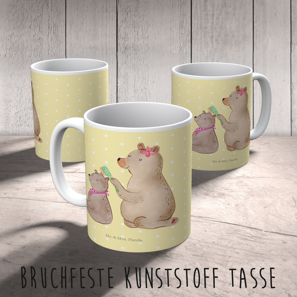Kindertasse Bär mit Kind Kunststoff Tasse, Kindergarten, Tasse, Trinkbecher, Camping Becher, Kaffeetasse, Kunststoffbecher, Kindergartenbecher, Outdoorgeschirr, Kunststoffgeschirr, Reisebecher, Reisetasse, Kinderbecher, Familie, Vatertag, Muttertag, Bruder, Schwester, Mama, Papa, Oma, Opa, Geschenk, Mutti, Mutter