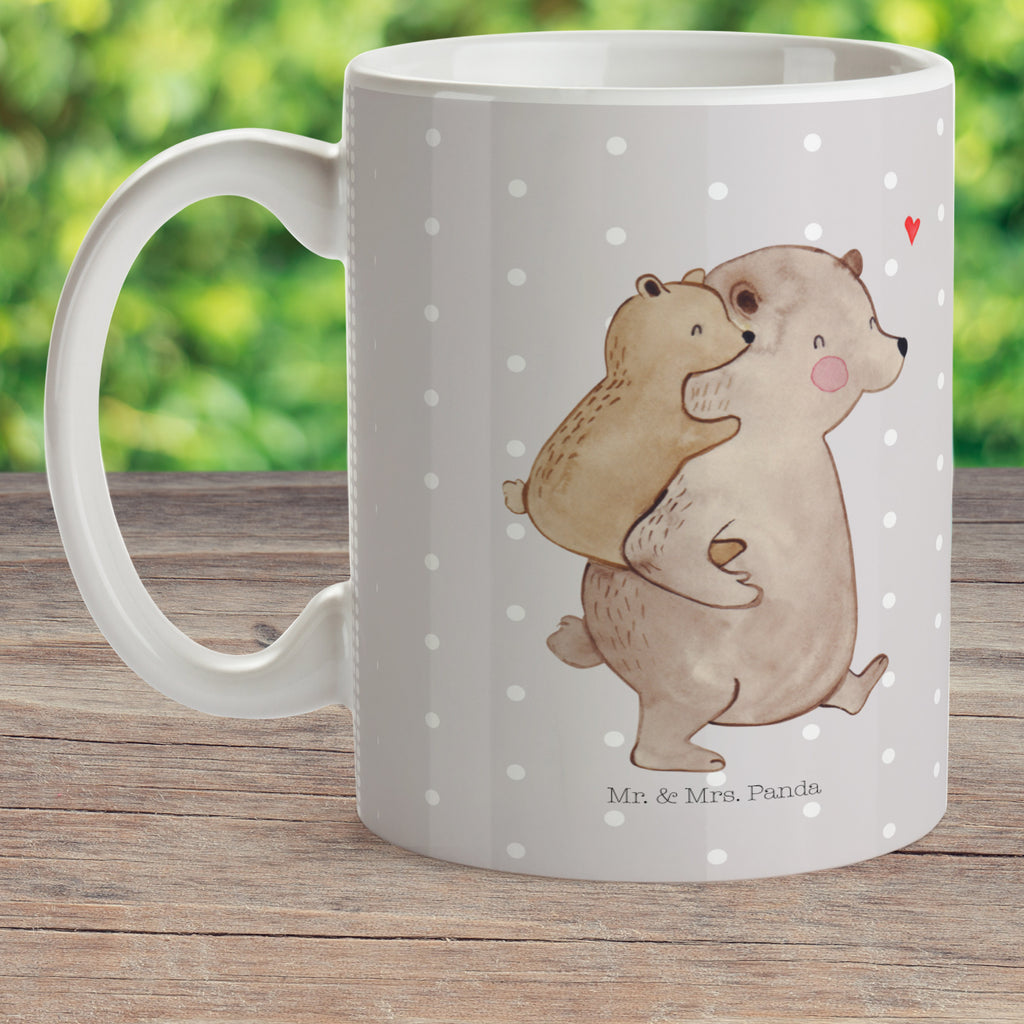 Kindertasse Papa Bär Kunststoff Tasse, Kindergarten, Tasse, Trinkbecher, Camping Becher, Kaffeetasse, Kunststoffbecher, Kindergartenbecher, Outdoorgeschirr, Kunststoffgeschirr, Reisebecher, Reisetasse, Kinderbecher, Familie, Vatertag, Muttertag, Bruder, Schwester, Mama, Papa, Oma, Opa, Geschenk, Vater, Papi, Vati, Onkel, Geburtstag