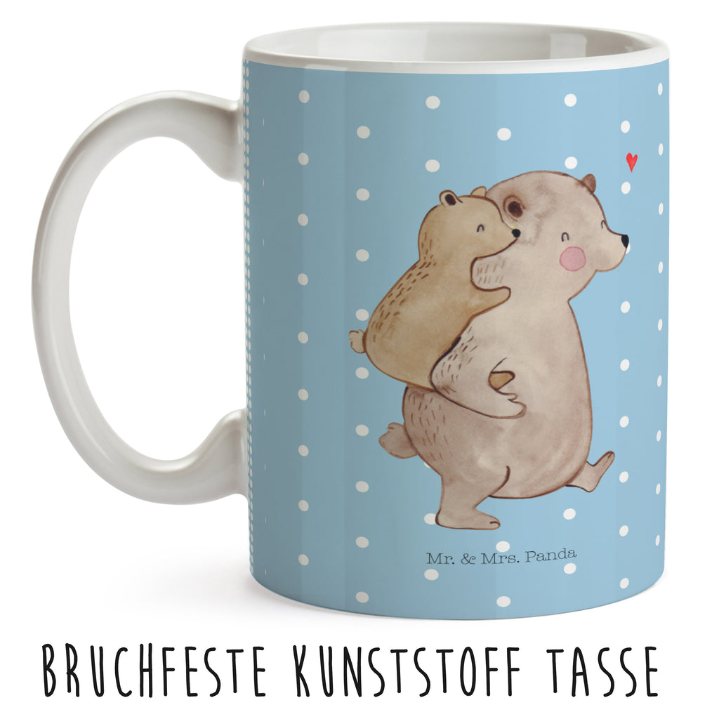 Kindertasse Papa Bär Kunststoff Tasse, Kindergarten, Tasse, Trinkbecher, Camping Becher, Kaffeetasse, Kunststoffbecher, Kindergartenbecher, Outdoorgeschirr, Kunststoffgeschirr, Reisebecher, Reisetasse, Kinderbecher, Familie, Vatertag, Muttertag, Bruder, Schwester, Mama, Papa, Oma, Opa, Geschenk, Vater, Papi, Vati, Onkel, Geburtstag
