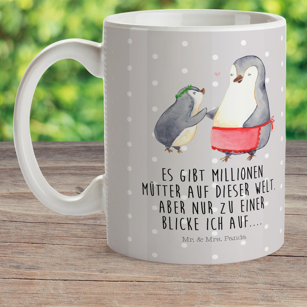 Kindertasse Pinguin mit Kind Kunststoff Tasse, Kindergarten, Tasse, Trinkbecher, Camping Becher, Kaffeetasse, Kunststoffbecher, Kindergartenbecher, Outdoorgeschirr, Kunststoffgeschirr, Reisebecher, Reisetasse, Kinderbecher, Familie, Vatertag, Muttertag, Bruder, Schwester, Mama, Papa, Oma, Opa, Geschenk, Mami, Mutti, Mutter, Geburststag