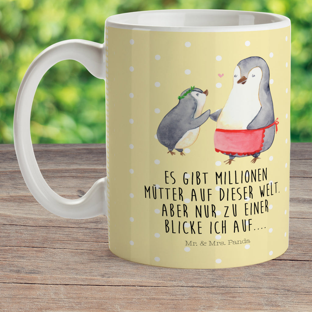 Kindertasse Pinguin mit Kind Kunststoff Tasse, Kindergarten, Tasse, Trinkbecher, Camping Becher, Kaffeetasse, Kunststoffbecher, Kindergartenbecher, Outdoorgeschirr, Kunststoffgeschirr, Reisebecher, Reisetasse, Kinderbecher, Familie, Vatertag, Muttertag, Bruder, Schwester, Mama, Papa, Oma, Opa, Geschenk, Mami, Mutti, Mutter, Geburststag