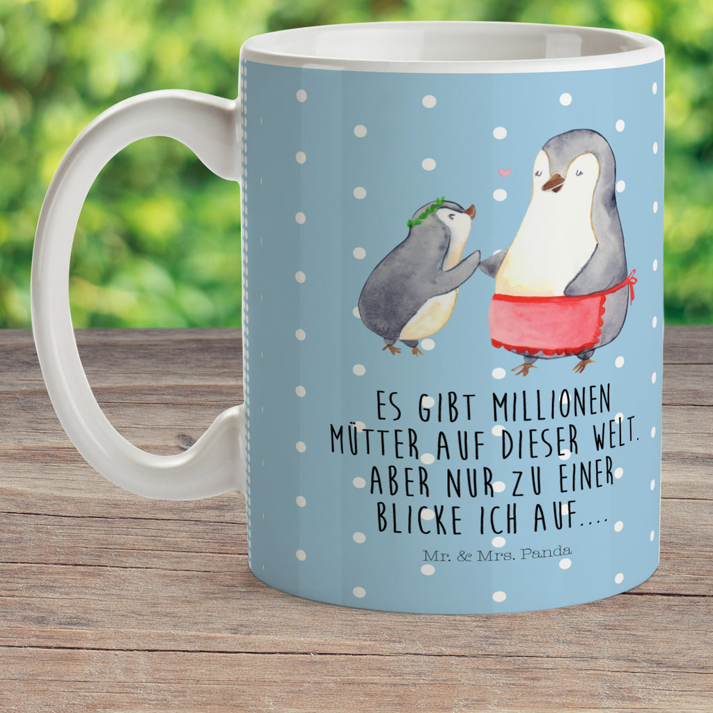 Kindertasse Pinguin mit Kind Kunststoff Tasse, Kindergarten, Tasse, Trinkbecher, Camping Becher, Kaffeetasse, Kunststoffbecher, Kindergartenbecher, Outdoorgeschirr, Kunststoffgeschirr, Reisebecher, Reisetasse, Kinderbecher, Familie, Vatertag, Muttertag, Bruder, Schwester, Mama, Papa, Oma, Opa, Geschenk, Mami, Mutti, Mutter, Geburststag