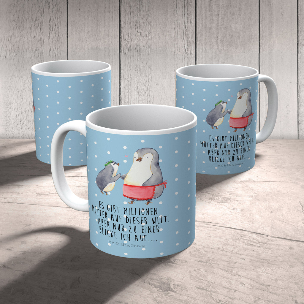 Kindertasse Pinguin mit Kind Kunststoff Tasse, Kindergarten, Tasse, Trinkbecher, Camping Becher, Kaffeetasse, Kunststoffbecher, Kindergartenbecher, Outdoorgeschirr, Kunststoffgeschirr, Reisebecher, Reisetasse, Kinderbecher, Familie, Vatertag, Muttertag, Bruder, Schwester, Mama, Papa, Oma, Opa, Geschenk, Mami, Mutti, Mutter, Geburststag