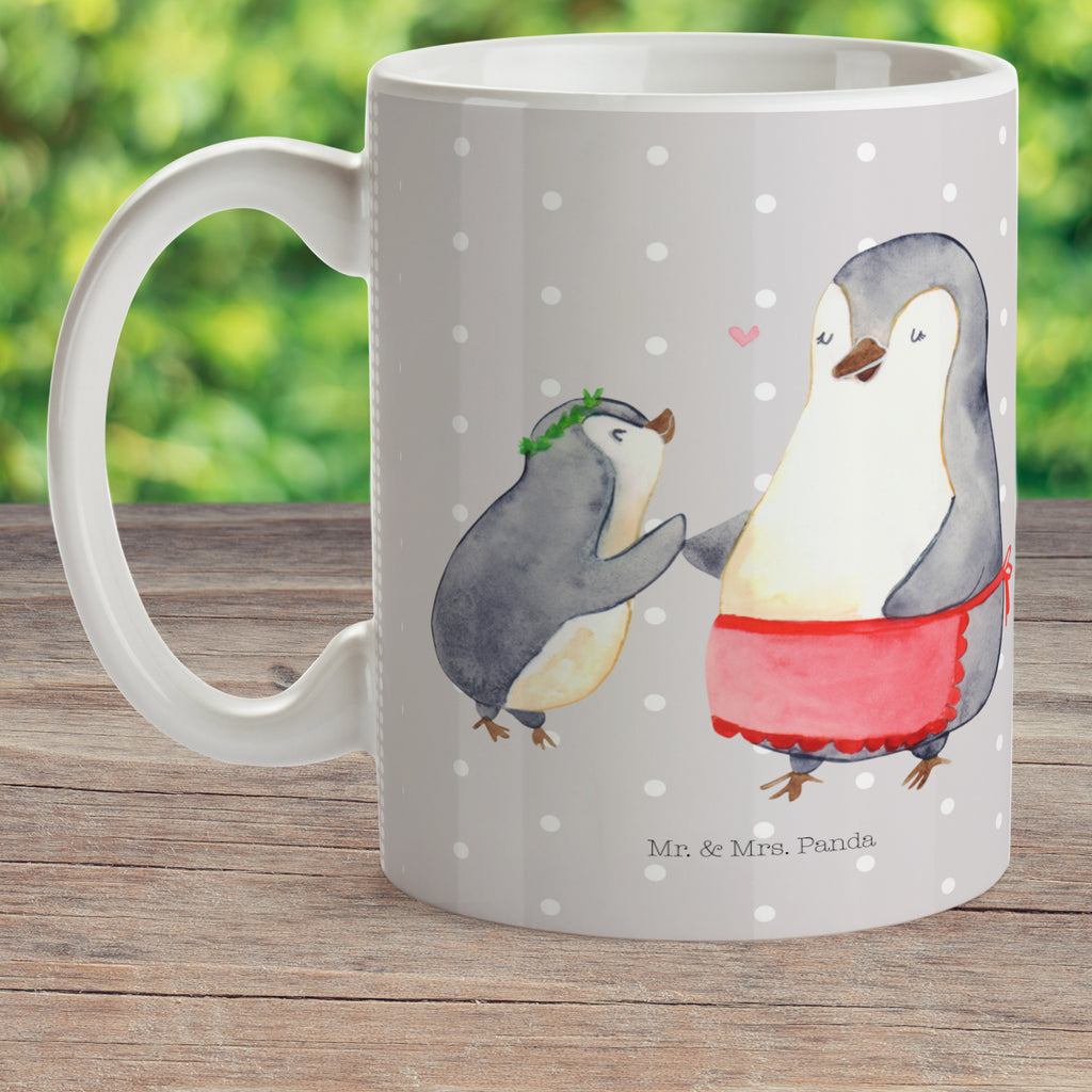 Kindertasse Pinguin mit Kind Kunststoff Tasse, Kindergarten, Tasse, Trinkbecher, Camping Becher, Kaffeetasse, Kunststoffbecher, Kindergartenbecher, Outdoorgeschirr, Kunststoffgeschirr, Reisebecher, Reisetasse, Kinderbecher, Familie, Vatertag, Muttertag, Bruder, Schwester, Mama, Papa, Oma, Opa, Geschenk, Mami, Mutti, Mutter, Geburststag
