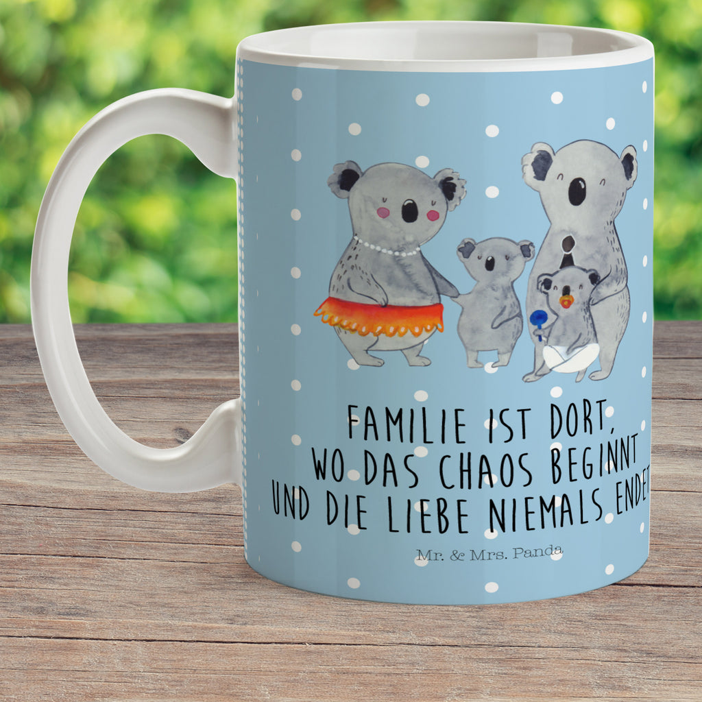 Kindertasse Koala Familie Kunststoff Tasse, Kindergarten, Tasse, Trinkbecher, Camping Becher, Kaffeetasse, Kunststoffbecher, Kindergartenbecher, Outdoorgeschirr, Kunststoffgeschirr, Reisebecher, Reisetasse, Kinderbecher, Familie, Vatertag, Muttertag, Bruder, Schwester, Mama, Papa, Oma, Opa, Koala, Koalas, Family, Kinder, Geschwister, Familienleben