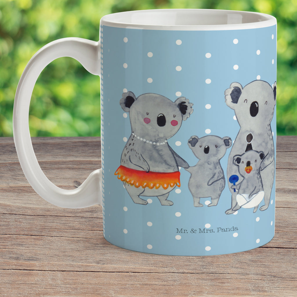 Kindertasse Koala Familie Kunststoff Tasse, Kindergarten, Tasse, Trinkbecher, Camping Becher, Kaffeetasse, Kunststoffbecher, Kindergartenbecher, Outdoorgeschirr, Kunststoffgeschirr, Reisebecher, Reisetasse, Kinderbecher, Familie, Vatertag, Muttertag, Bruder, Schwester, Mama, Papa, Oma, Opa, Koala, Koalas, Family, Kinder, Geschwister, Familienleben