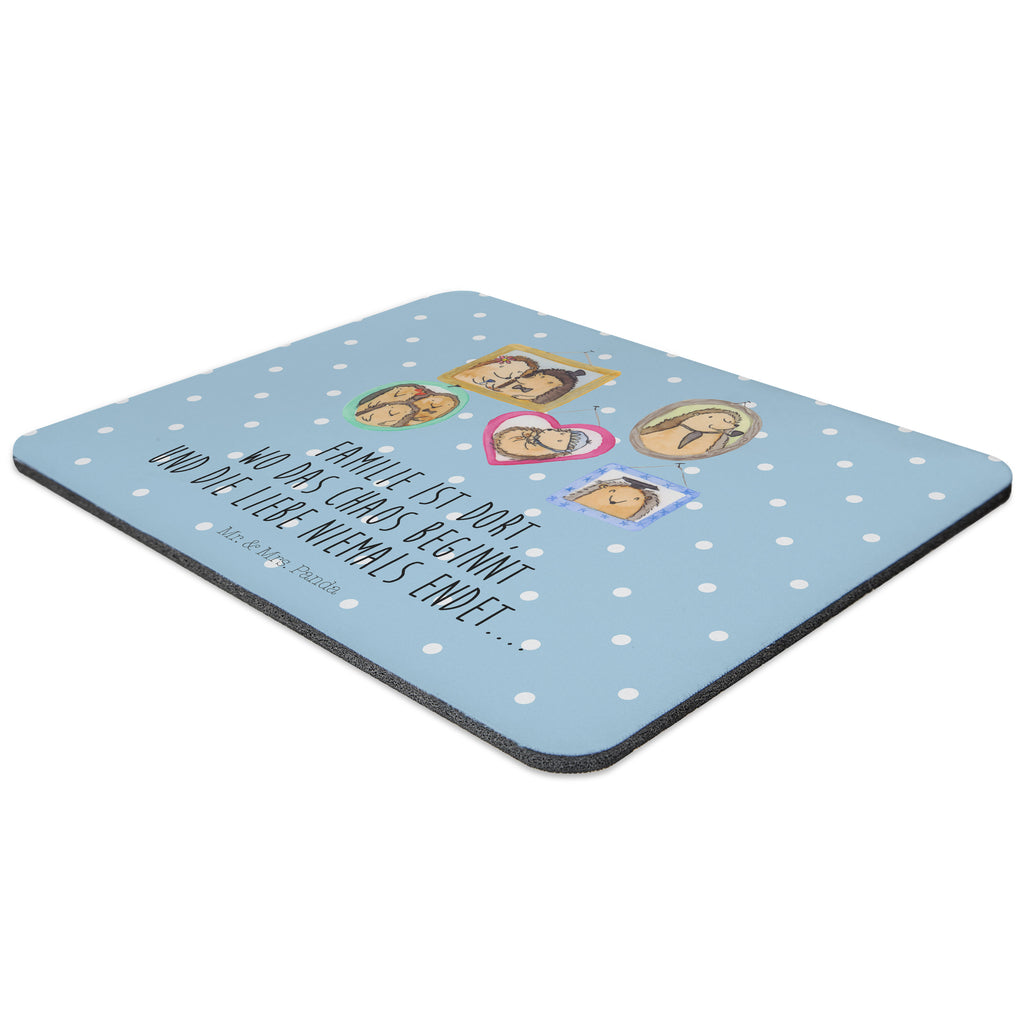 Mauspad Igel Familie Mousepad, Computer zubehör, Büroausstattung, PC Zubehör, Arbeitszimmer, Mauspad, Einzigartiges Mauspad, Designer Mauspad, Familie, Vatertag, Muttertag, Bruder, Schwester, Mama, Papa, Oma, Opa, Liebe, Igel, Bilder, Zusammenhalt, Glück