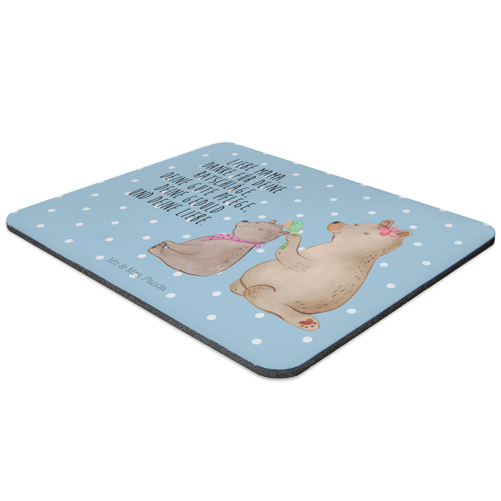 Mauspad Bär mit Kind Mousepad, Computer zubehör, Büroausstattung, PC Zubehör, Arbeitszimmer, Mauspad, Einzigartiges Mauspad, Designer Mauspad, Familie, Vatertag, Muttertag, Bruder, Schwester, Mama, Papa, Oma, Opa, Geschenk, Mutti, Mutter