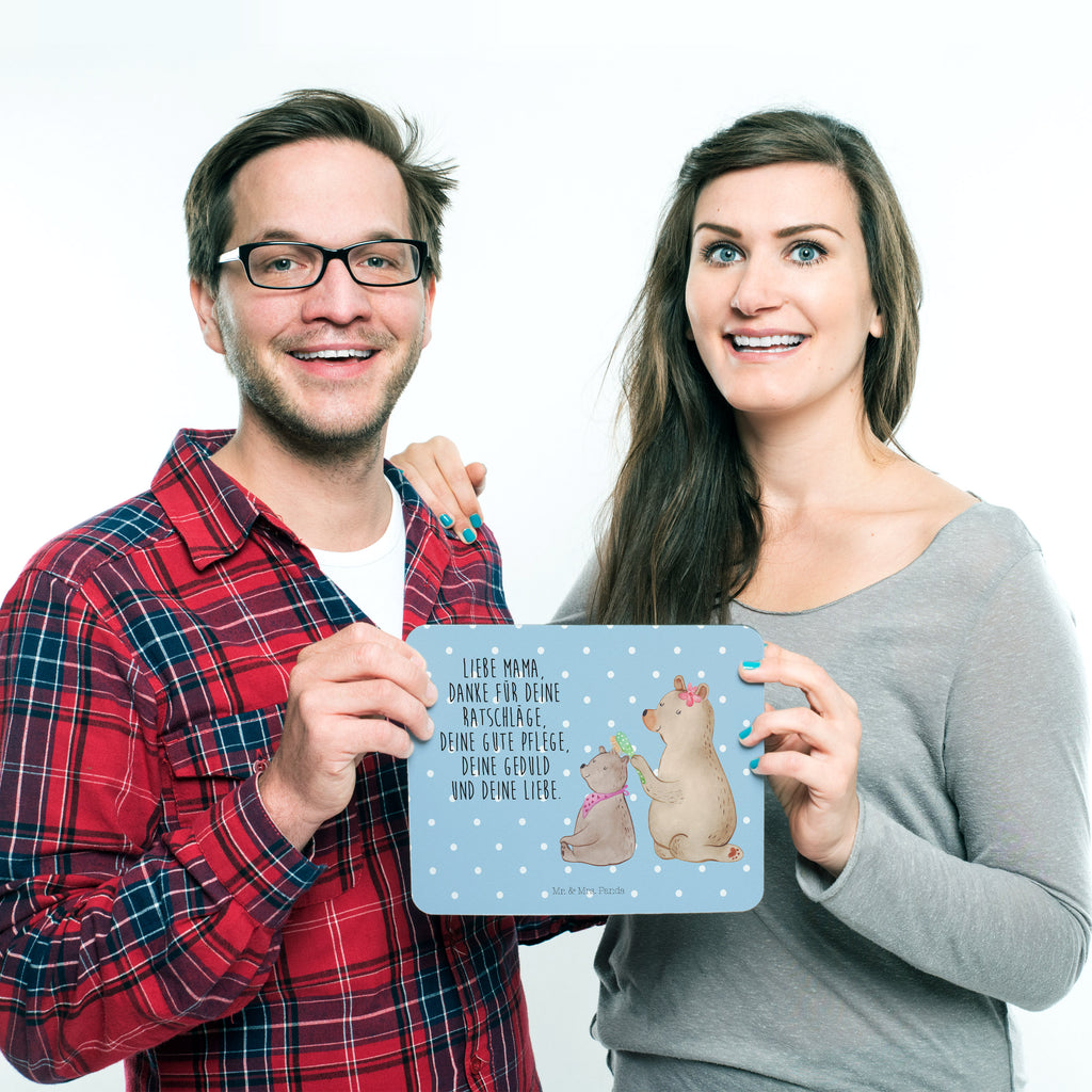 Mauspad Bär mit Kind Mousepad, Computer zubehör, Büroausstattung, PC Zubehör, Arbeitszimmer, Mauspad, Einzigartiges Mauspad, Designer Mauspad, Familie, Vatertag, Muttertag, Bruder, Schwester, Mama, Papa, Oma, Opa, Geschenk, Mutti, Mutter