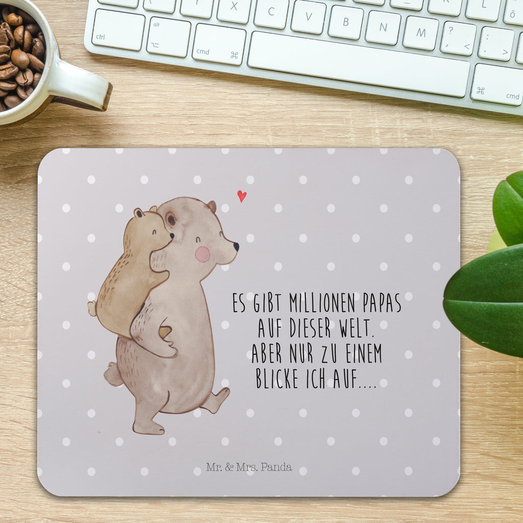 Mauspad Papa Bär Mousepad, Computer zubehör, Büroausstattung, PC Zubehör, Arbeitszimmer, Mauspad, Einzigartiges Mauspad, Designer Mauspad, Familie, Vatertag, Muttertag, Bruder, Schwester, Mama, Papa, Oma, Opa, Geschenk, Vater, Papi, Vati, Onkel, Geburtstag