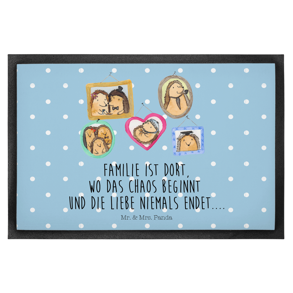Fußmatte Igel Familie Familie, Liebe, Igel, Bilder, Zusammenhalt, Glück, Bruder, Schwester, Mama, Papa Türvorleger, Schmutzmatte, Fußabtreter, Matte, Schmutzfänger, Fußabstreifer, Schmutzfangmatte, Türmatte, Motivfußmatte,  Haustürmatte, Vorleger  Familie, Vatertag, Muttertag, Bruder, Schwester, Mama, Papa, Oma, Opa