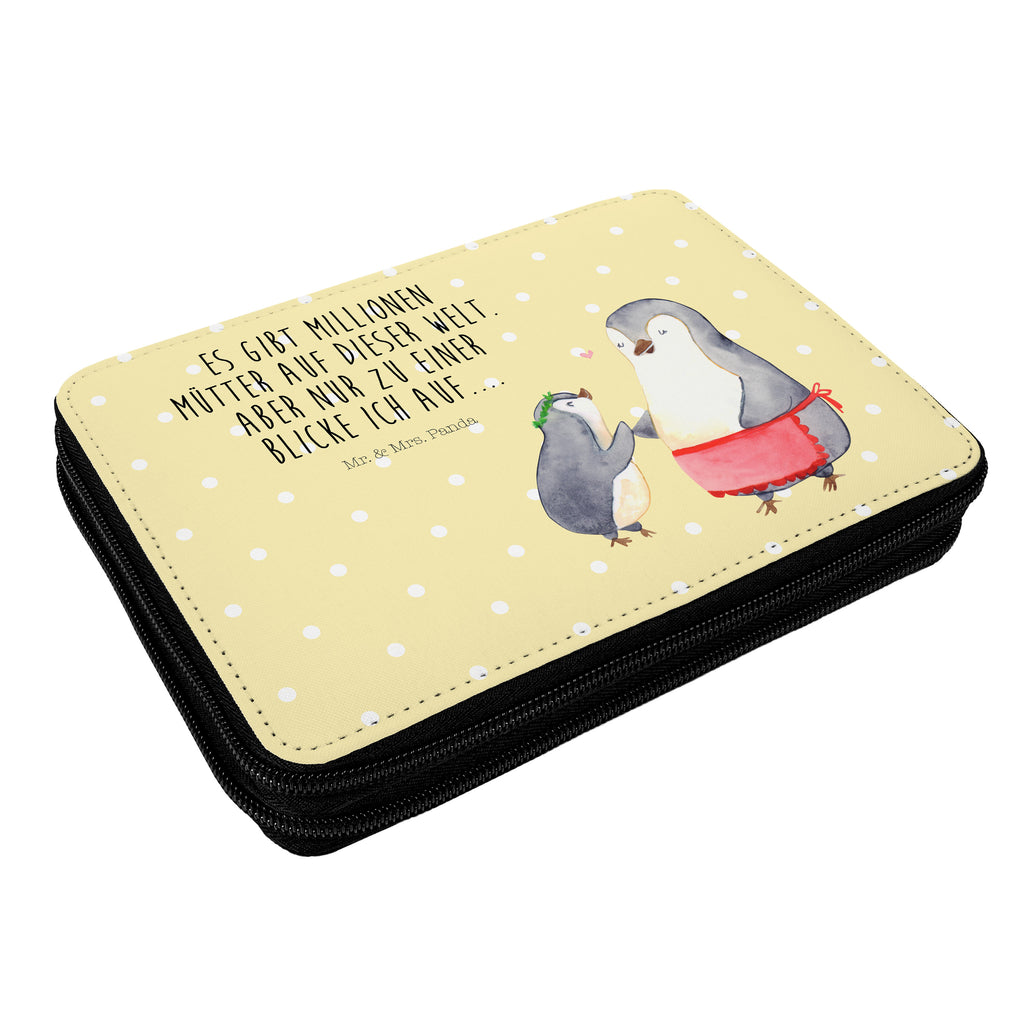 Federmappe Pinguin mit Kind Federmappe, Stiftetasche, Stifte Etui, Schule, Einschulung, Geschenk, Kind, Schüler, Schülerin, Stifterolle, Federmäppchen, Motiv, Grundschule, Federmäppchen bedruckt, Büro Stifte Etui, Bestückte Federmappe, Kinder Federmappe, Federmappe Einschulung, Familie, Vatertag, Muttertag, Bruder, Schwester, Mama, Papa, Oma, Opa, Mami, Mutti, Mutter, Geburststag