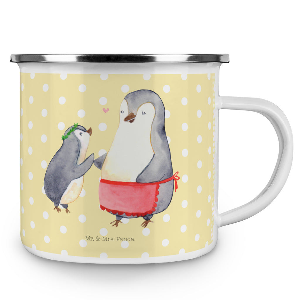Camping Emaille Tasse Pinguin mit Kind Campingtasse, Trinkbecher, Metalltasse, Outdoor Tasse, Emaille Trinkbecher, Blechtasse Outdoor, Emaille Campingbecher, Edelstahl Trinkbecher, Metalltasse für Camping, Kaffee Blechtasse, Camping Tasse Metall, Familie, Vatertag, Muttertag, Bruder, Schwester, Mama, Papa, Oma, Opa, Geschenk, Mami, Mutti, Mutter, Geburststag