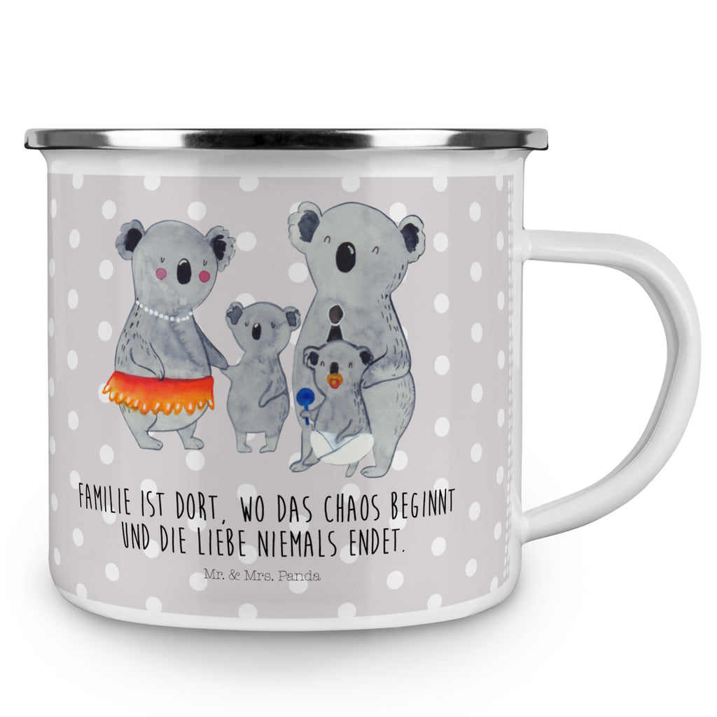 Camping Emaille Tasse Koala Familie Campingtasse, Trinkbecher, Metalltasse, Outdoor Tasse, Emaille Trinkbecher, Blechtasse Outdoor, Emaille Campingbecher, Edelstahl Trinkbecher, Metalltasse für Camping, Kaffee Blechtasse, Camping Tasse Metall, Familie, Vatertag, Muttertag, Bruder, Schwester, Mama, Papa, Oma, Opa, Koala, Koalas, Family, Kinder, Geschwister, Familienleben