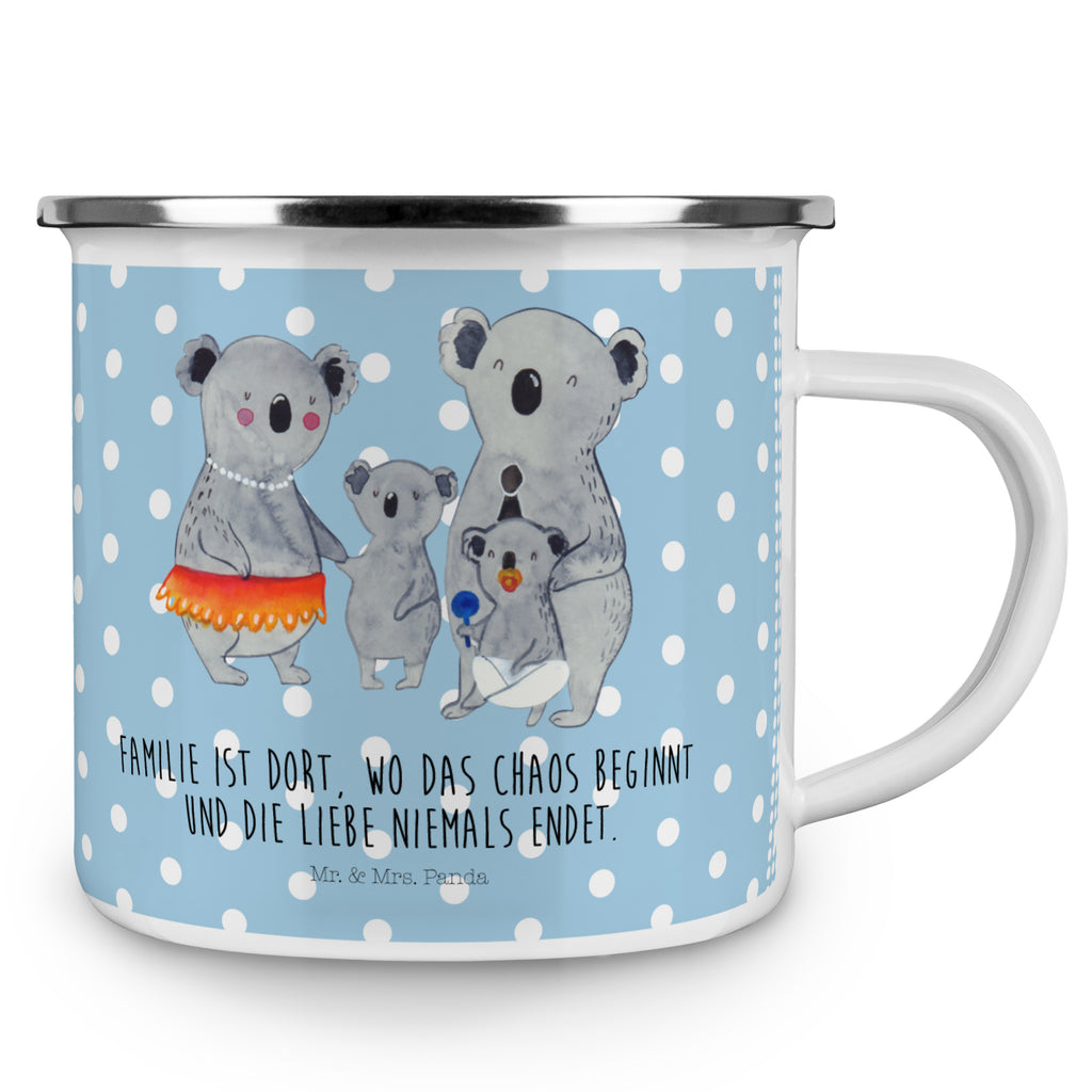 Camping Emaille Tasse Koala Familie Campingtasse, Trinkbecher, Metalltasse, Outdoor Tasse, Emaille Trinkbecher, Blechtasse Outdoor, Emaille Campingbecher, Edelstahl Trinkbecher, Metalltasse für Camping, Kaffee Blechtasse, Camping Tasse Metall, Familie, Vatertag, Muttertag, Bruder, Schwester, Mama, Papa, Oma, Opa, Koala, Koalas, Family, Kinder, Geschwister, Familienleben