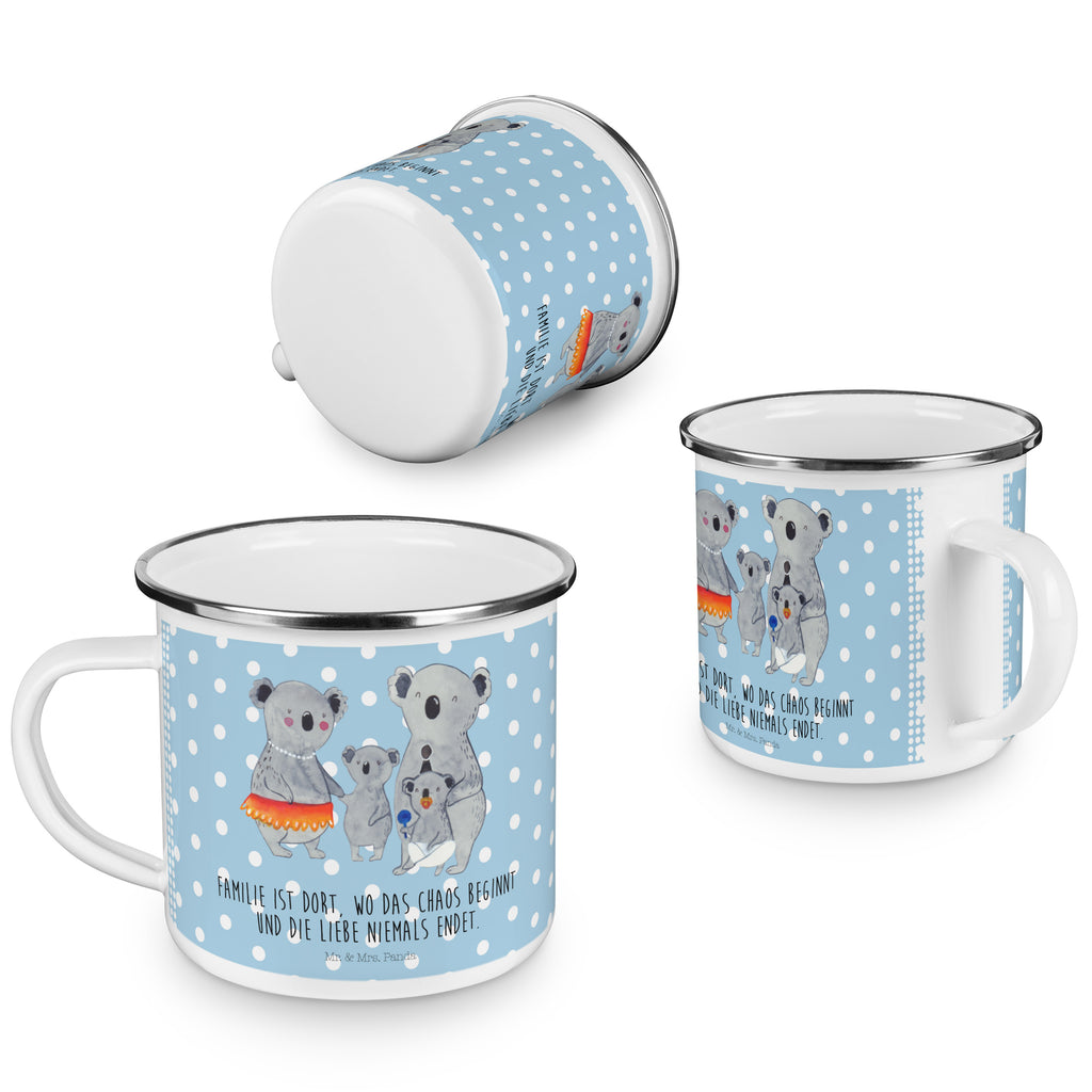 Camping Emaille Tasse Koala Familie Campingtasse, Trinkbecher, Metalltasse, Outdoor Tasse, Emaille Trinkbecher, Blechtasse Outdoor, Emaille Campingbecher, Edelstahl Trinkbecher, Metalltasse für Camping, Kaffee Blechtasse, Camping Tasse Metall, Familie, Vatertag, Muttertag, Bruder, Schwester, Mama, Papa, Oma, Opa, Koala, Koalas, Family, Kinder, Geschwister, Familienleben
