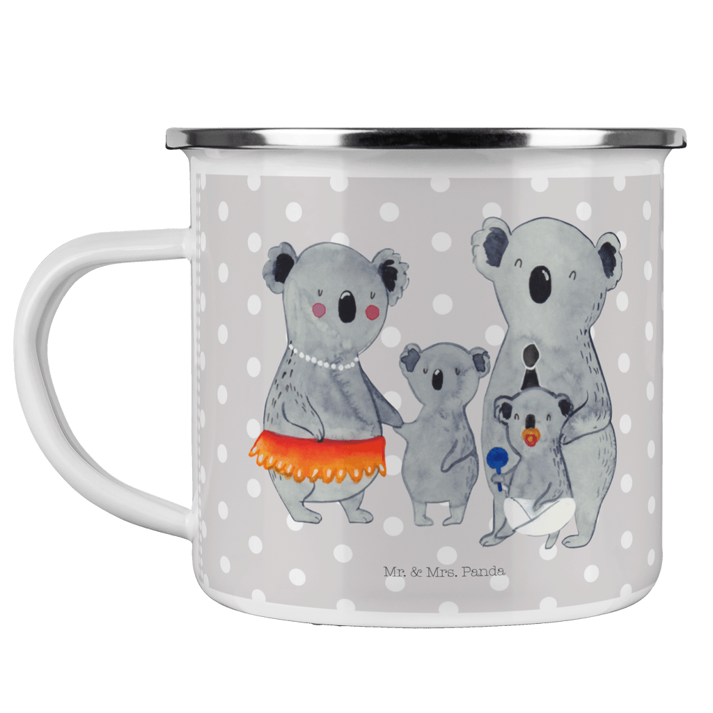 Camping Emaille Tasse Koala Familie Campingtasse, Trinkbecher, Metalltasse, Outdoor Tasse, Emaille Trinkbecher, Blechtasse Outdoor, Emaille Campingbecher, Edelstahl Trinkbecher, Metalltasse für Camping, Kaffee Blechtasse, Camping Tasse Metall, Familie, Vatertag, Muttertag, Bruder, Schwester, Mama, Papa, Oma, Opa, Koala, Koalas, Family, Kinder, Geschwister, Familienleben