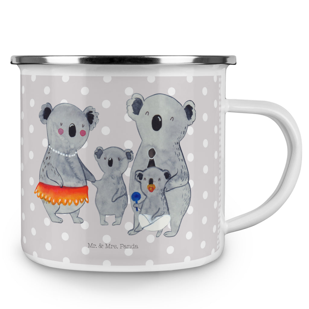 Camping Emaille Tasse Koala Familie Campingtasse, Trinkbecher, Metalltasse, Outdoor Tasse, Emaille Trinkbecher, Blechtasse Outdoor, Emaille Campingbecher, Edelstahl Trinkbecher, Metalltasse für Camping, Kaffee Blechtasse, Camping Tasse Metall, Familie, Vatertag, Muttertag, Bruder, Schwester, Mama, Papa, Oma, Opa, Koala, Koalas, Family, Kinder, Geschwister, Familienleben