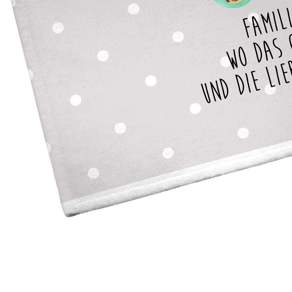 Gäste Handtuch Igel Familie Gästetuch, Reisehandtuch, Sport Handtuch, Frottier, Kinder Handtuch, Familie, Vatertag, Muttertag, Bruder, Schwester, Mama, Papa, Oma, Opa, Liebe, Igel, Bilder, Zusammenhalt, Glück