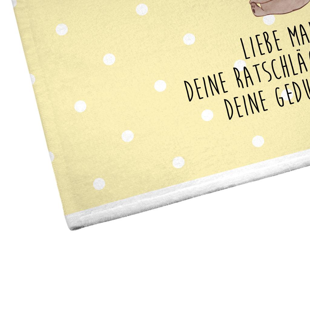 Gäste Handtuch Bär mit Kind Gästetuch, Reisehandtuch, Sport Handtuch, Frottier, Kinder Handtuch, Familie, Vatertag, Muttertag, Bruder, Schwester, Mama, Papa, Oma, Opa, Geschenk, Mutti, Mutter