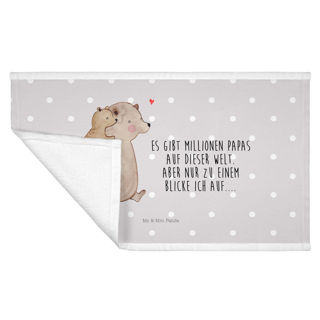 Gäste Handtuch Papa Bär Gästetuch, Reisehandtuch, Sport Handtuch, Frottier, Kinder Handtuch, Familie, Vatertag, Muttertag, Bruder, Schwester, Mama, Papa, Oma, Opa, Geschenk, Vater, Papi, Vati, Onkel, Geburtstag
