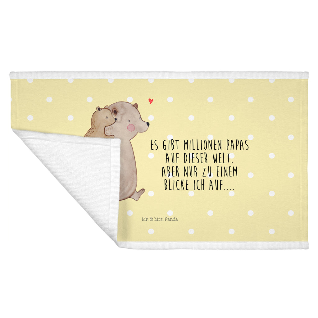 Gäste Handtuch Papa Bär Gästetuch, Reisehandtuch, Sport Handtuch, Frottier, Kinder Handtuch, Familie, Vatertag, Muttertag, Bruder, Schwester, Mama, Papa, Oma, Opa, Geschenk, Vater, Papi, Vati, Onkel, Geburtstag