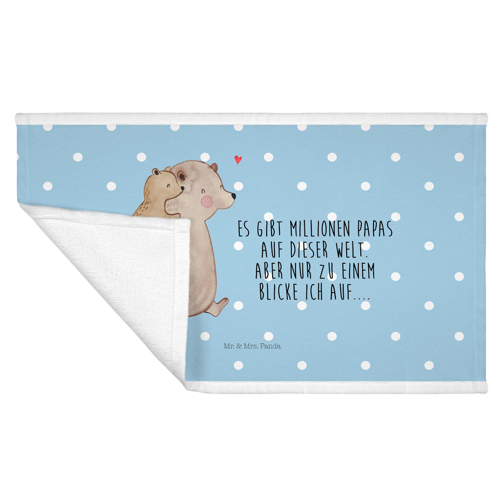 Gäste Handtuch Papa Bär Gästetuch, Reisehandtuch, Sport Handtuch, Frottier, Kinder Handtuch, Familie, Vatertag, Muttertag, Bruder, Schwester, Mama, Papa, Oma, Opa, Geschenk, Vater, Papi, Vati, Onkel, Geburtstag