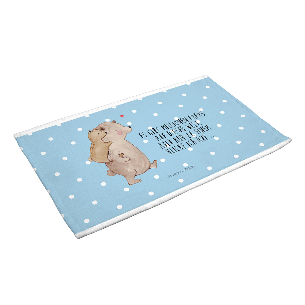 Gäste Handtuch Papa Bär Gästetuch, Reisehandtuch, Sport Handtuch, Frottier, Kinder Handtuch, Familie, Vatertag, Muttertag, Bruder, Schwester, Mama, Papa, Oma, Opa, Geschenk, Vater, Papi, Vati, Onkel, Geburtstag