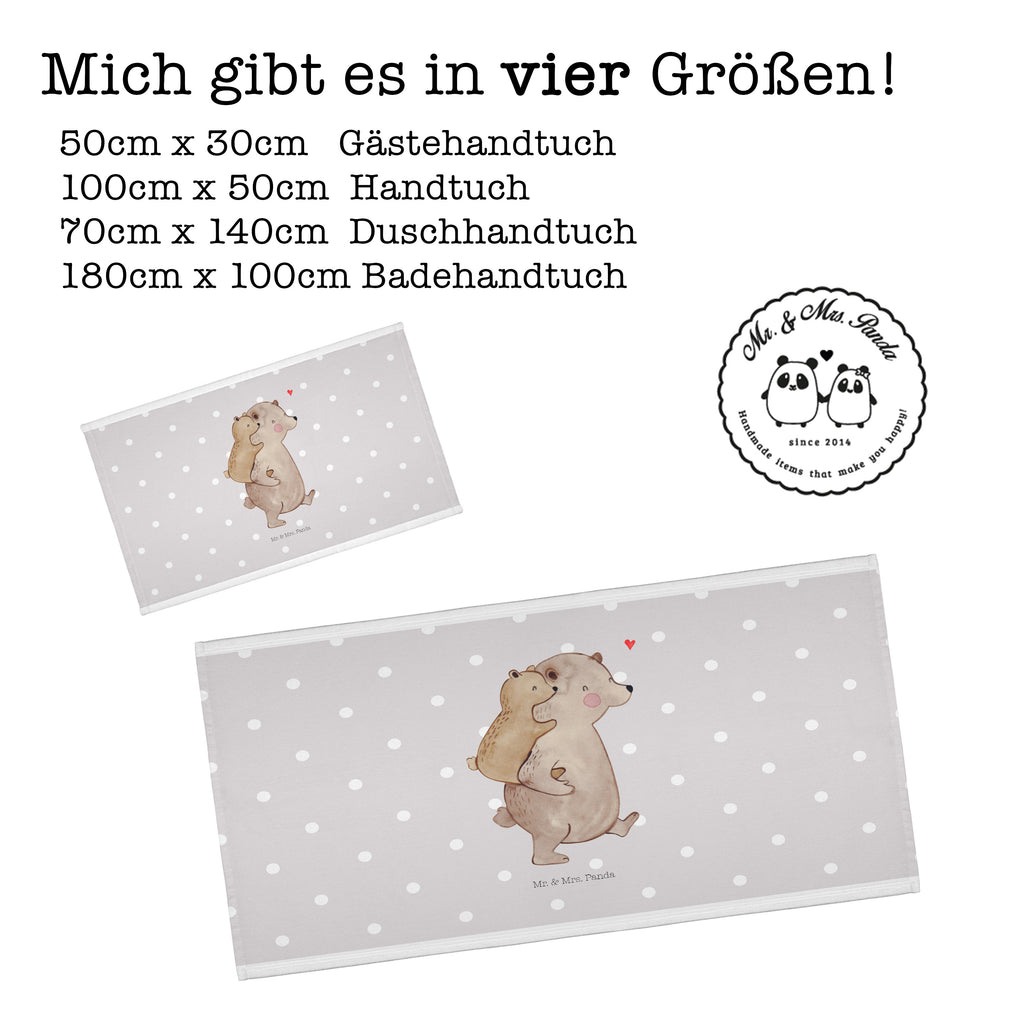 Gäste Handtuch Papa Bär Gästetuch, Reisehandtuch, Sport Handtuch, Frottier, Kinder Handtuch, Familie, Vatertag, Muttertag, Bruder, Schwester, Mama, Papa, Oma, Opa, Geschenk, Vater, Papi, Vati, Onkel, Geburtstag