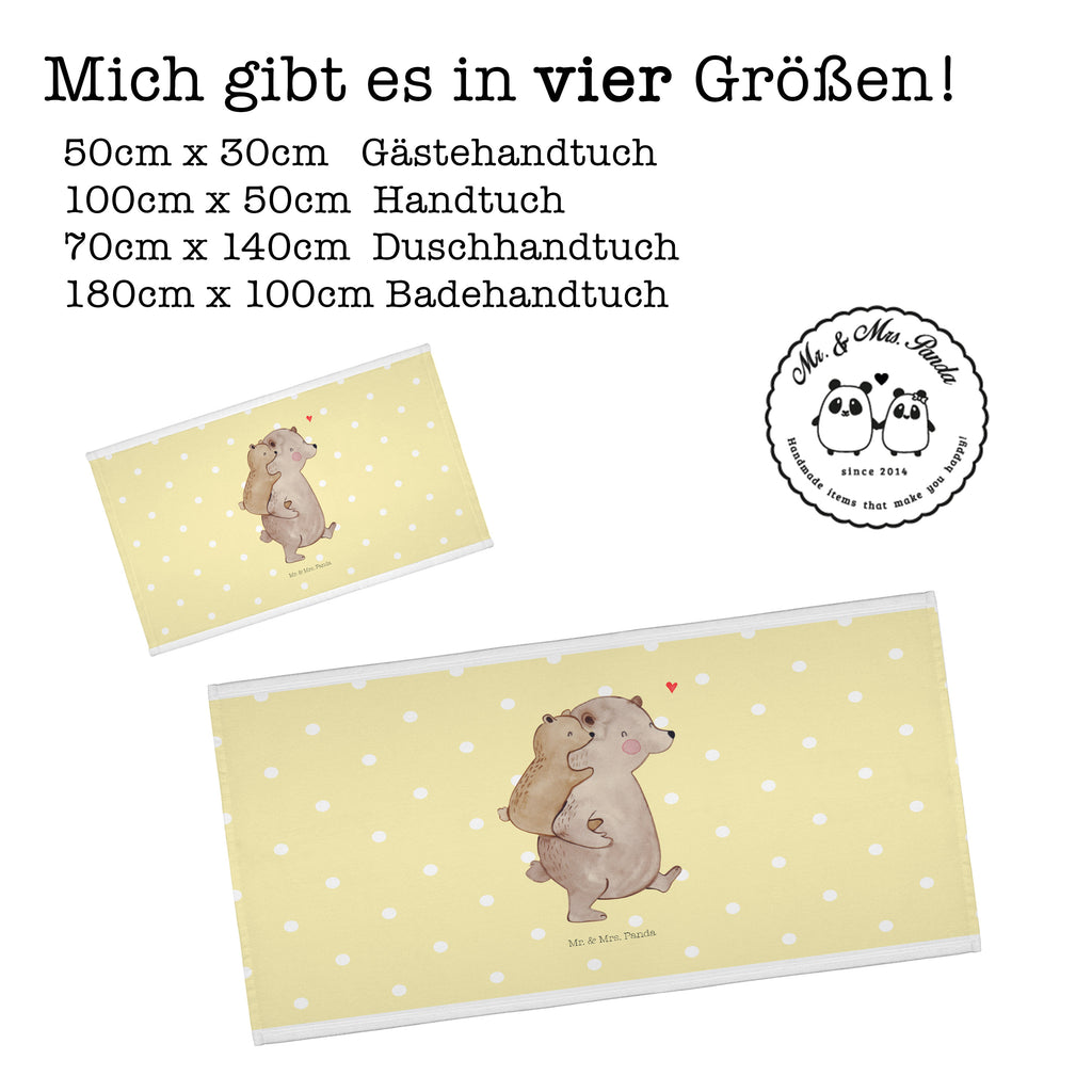 Gäste Handtuch Papa Bär Gästetuch, Reisehandtuch, Sport Handtuch, Frottier, Kinder Handtuch, Familie, Vatertag, Muttertag, Bruder, Schwester, Mama, Papa, Oma, Opa, Geschenk, Vater, Papi, Vati, Onkel, Geburtstag