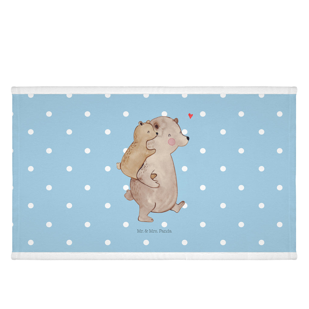 Gäste Handtuch Papa Bär Gästetuch, Reisehandtuch, Sport Handtuch, Frottier, Kinder Handtuch, Familie, Vatertag, Muttertag, Bruder, Schwester, Mama, Papa, Oma, Opa, Geschenk, Vater, Papi, Vati, Onkel, Geburtstag