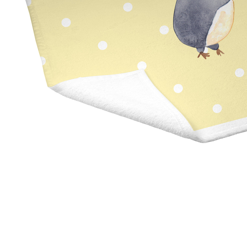 50 x 100 Handtuch Pinguin mit Kind Handtuch, Badehandtuch, Badezimmer, Handtücher, groß, Kinder, Baby, Familie, Vatertag, Muttertag, Bruder, Schwester, Mama, Papa, Oma, Opa, Geschenk, Mami, Mutti, Mutter, Geburststag