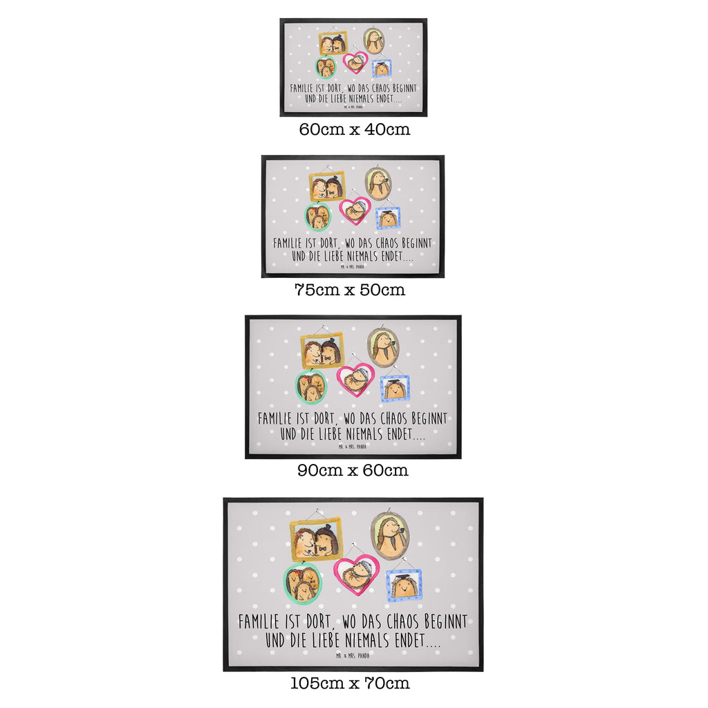 Fußmatte Igel Familie Familie, Liebe, Igel, Bilder, Zusammenhalt, Glück, Bruder, Schwester, Mama, Papa Türvorleger, Schmutzmatte, Fußabtreter, Matte, Schmutzfänger, Fußabstreifer, Schmutzfangmatte, Türmatte, Motivfußmatte,  Haustürmatte, Vorleger  Familie, Vatertag, Muttertag, Bruder, Schwester, Mama, Papa, Oma, Opa