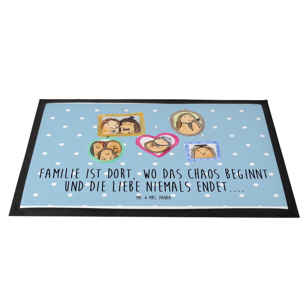 Fußmatte Igel Familie Familie, Liebe, Igel, Bilder, Zusammenhalt, Glück, Bruder, Schwester, Mama, Papa Türvorleger, Schmutzmatte, Fußabtreter, Matte, Schmutzfänger, Fußabstreifer, Schmutzfangmatte, Türmatte, Motivfußmatte,  Haustürmatte, Vorleger  Familie, Vatertag, Muttertag, Bruder, Schwester, Mama, Papa, Oma, Opa