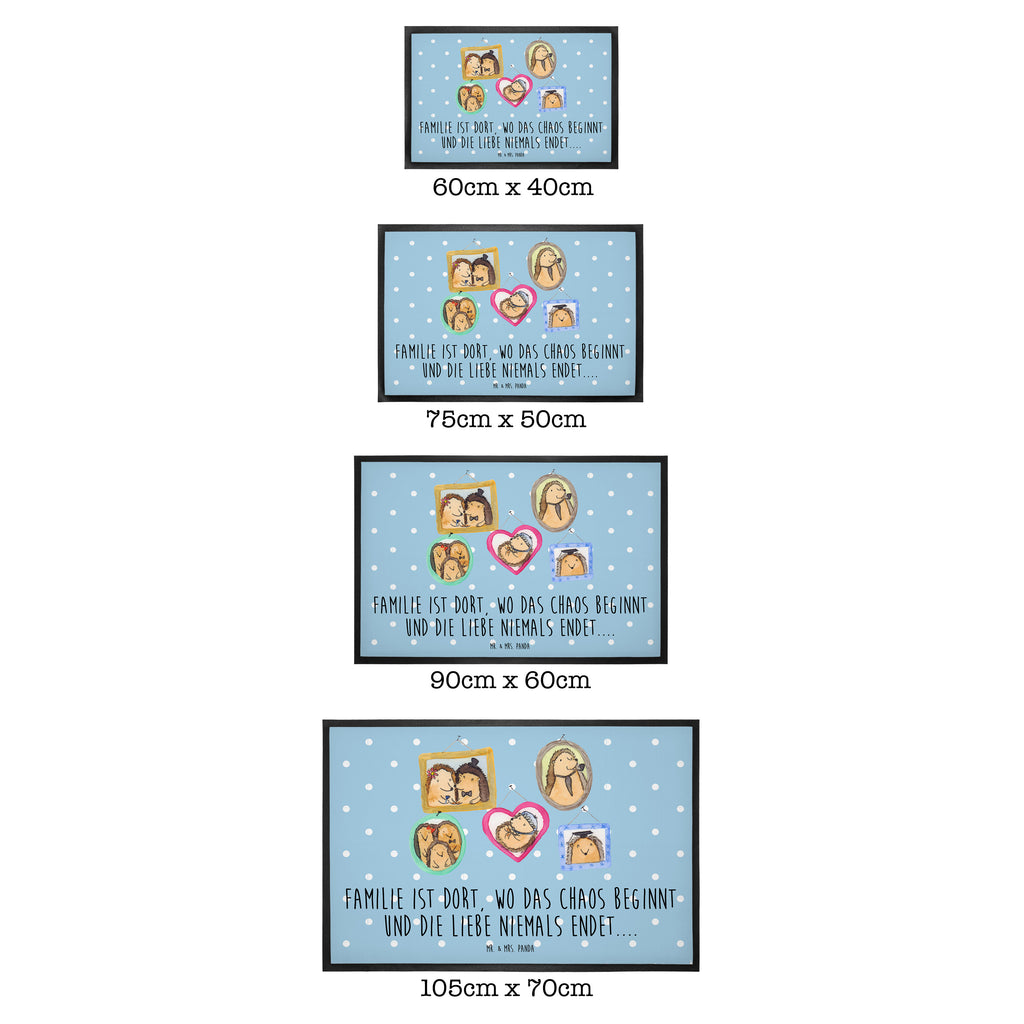 Fußmatte Igel Familie Familie, Liebe, Igel, Bilder, Zusammenhalt, Glück, Bruder, Schwester, Mama, Papa Türvorleger, Schmutzmatte, Fußabtreter, Matte, Schmutzfänger, Fußabstreifer, Schmutzfangmatte, Türmatte, Motivfußmatte,  Haustürmatte, Vorleger  Familie, Vatertag, Muttertag, Bruder, Schwester, Mama, Papa, Oma, Opa