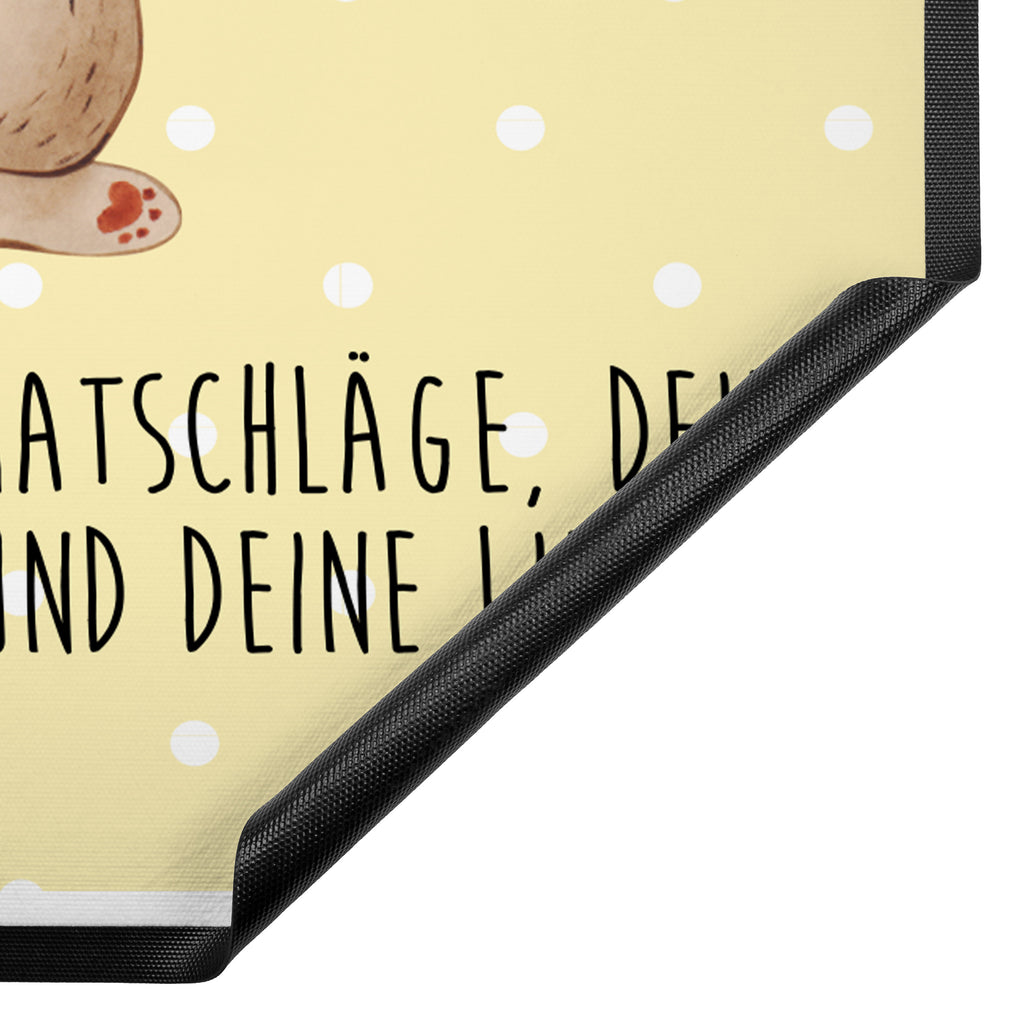 Fußmatte Bär mit Kind Geschenk, Muttertag, Mutti, Mama, Mutter Türvorleger, Schmutzmatte, Fußabtreter, Matte, Schmutzfänger, Fußabstreifer, Schmutzfangmatte, Türmatte, Motivfußmatte,  Haustürmatte, Vorleger  Familie, Vatertag, Muttertag, Bruder, Schwester, Mama, Papa, Oma, Opa