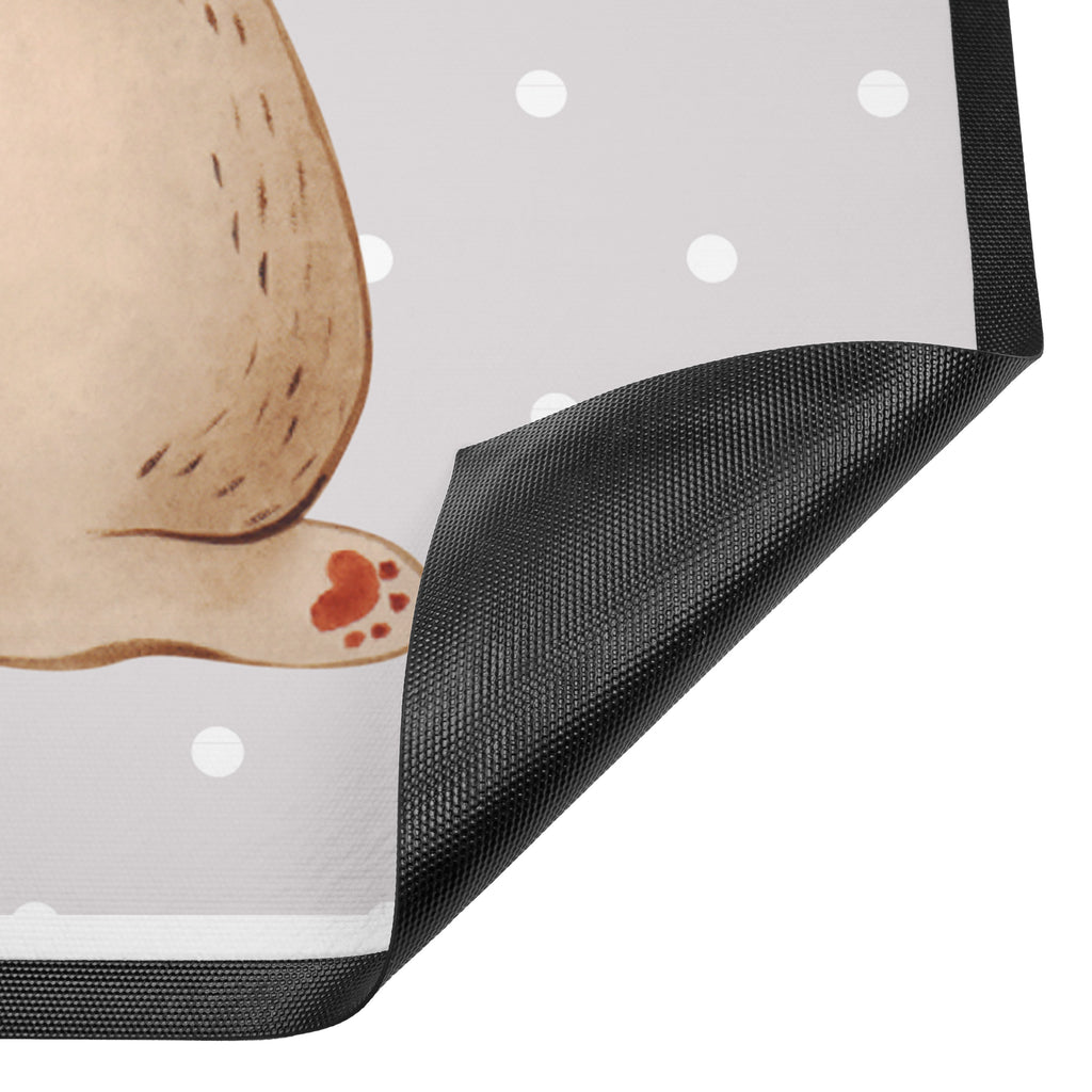 Fußmatte Bär mit Kind Geschenk, Muttertag, Mutti, Mama, Mutter Türvorleger, Schmutzmatte, Fußabtreter, Matte, Schmutzfänger, Fußabstreifer, Schmutzfangmatte, Türmatte, Motivfußmatte,  Haustürmatte, Vorleger  Familie, Vatertag, Muttertag, Bruder, Schwester, Mama, Papa, Oma, Opa