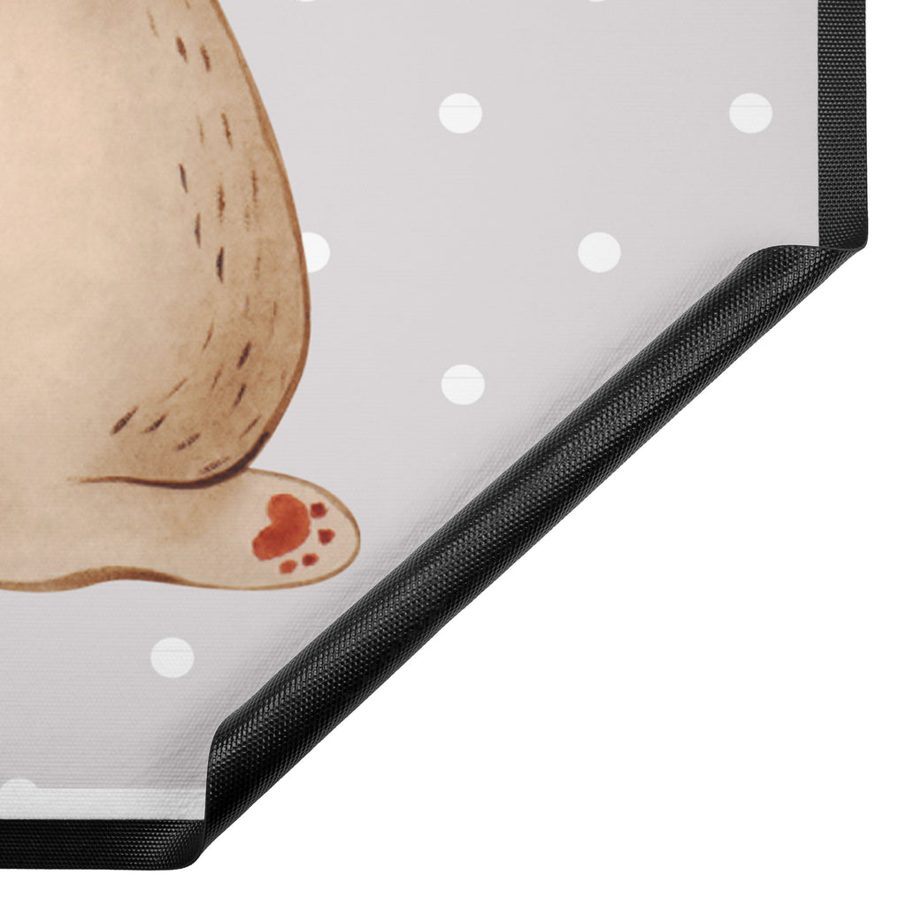 Fußmatte Bär mit Kind Geschenk, Muttertag, Mutti, Mama, Mutter Türvorleger, Schmutzmatte, Fußabtreter, Matte, Schmutzfänger, Fußabstreifer, Schmutzfangmatte, Türmatte, Motivfußmatte,  Haustürmatte, Vorleger  Familie, Vatertag, Muttertag, Bruder, Schwester, Mama, Papa, Oma, Opa