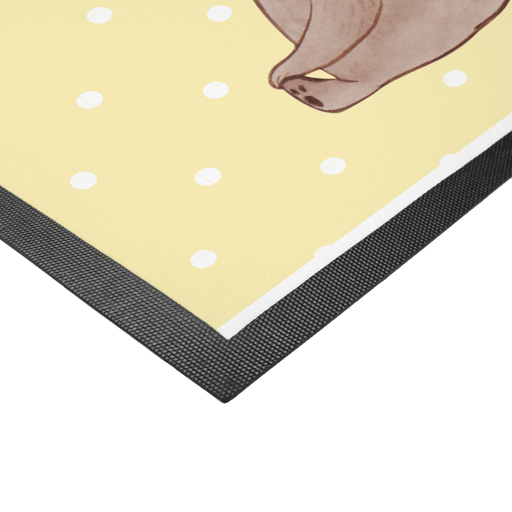 Fußmatte Bär mit Kind Geschenk, Muttertag, Mutti, Mama, Mutter Türvorleger, Schmutzmatte, Fußabtreter, Matte, Schmutzfänger, Fußabstreifer, Schmutzfangmatte, Türmatte, Motivfußmatte,  Haustürmatte, Vorleger  Familie, Vatertag, Muttertag, Bruder, Schwester, Mama, Papa, Oma, Opa