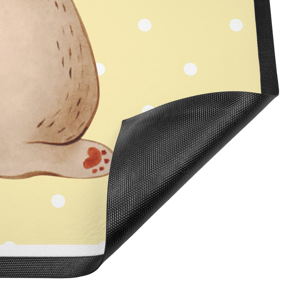 Fußmatte Bär mit Kind Geschenk, Muttertag, Mutti, Mama, Mutter Türvorleger, Schmutzmatte, Fußabtreter, Matte, Schmutzfänger, Fußabstreifer, Schmutzfangmatte, Türmatte, Motivfußmatte,  Haustürmatte, Vorleger  Familie, Vatertag, Muttertag, Bruder, Schwester, Mama, Papa, Oma, Opa