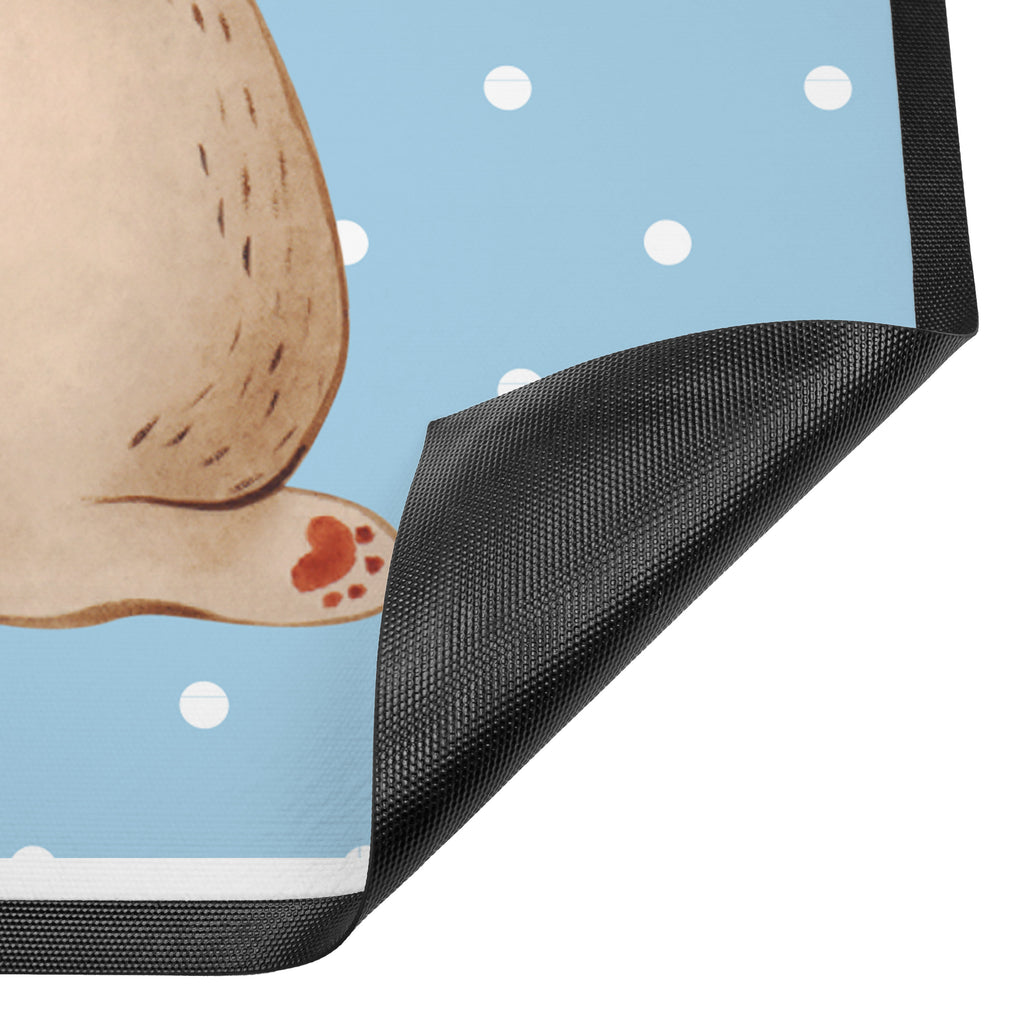 Fußmatte Bär mit Kind Geschenk, Muttertag, Mutti, Mama, Mutter Türvorleger, Schmutzmatte, Fußabtreter, Matte, Schmutzfänger, Fußabstreifer, Schmutzfangmatte, Türmatte, Motivfußmatte,  Haustürmatte, Vorleger  Familie, Vatertag, Muttertag, Bruder, Schwester, Mama, Papa, Oma, Opa