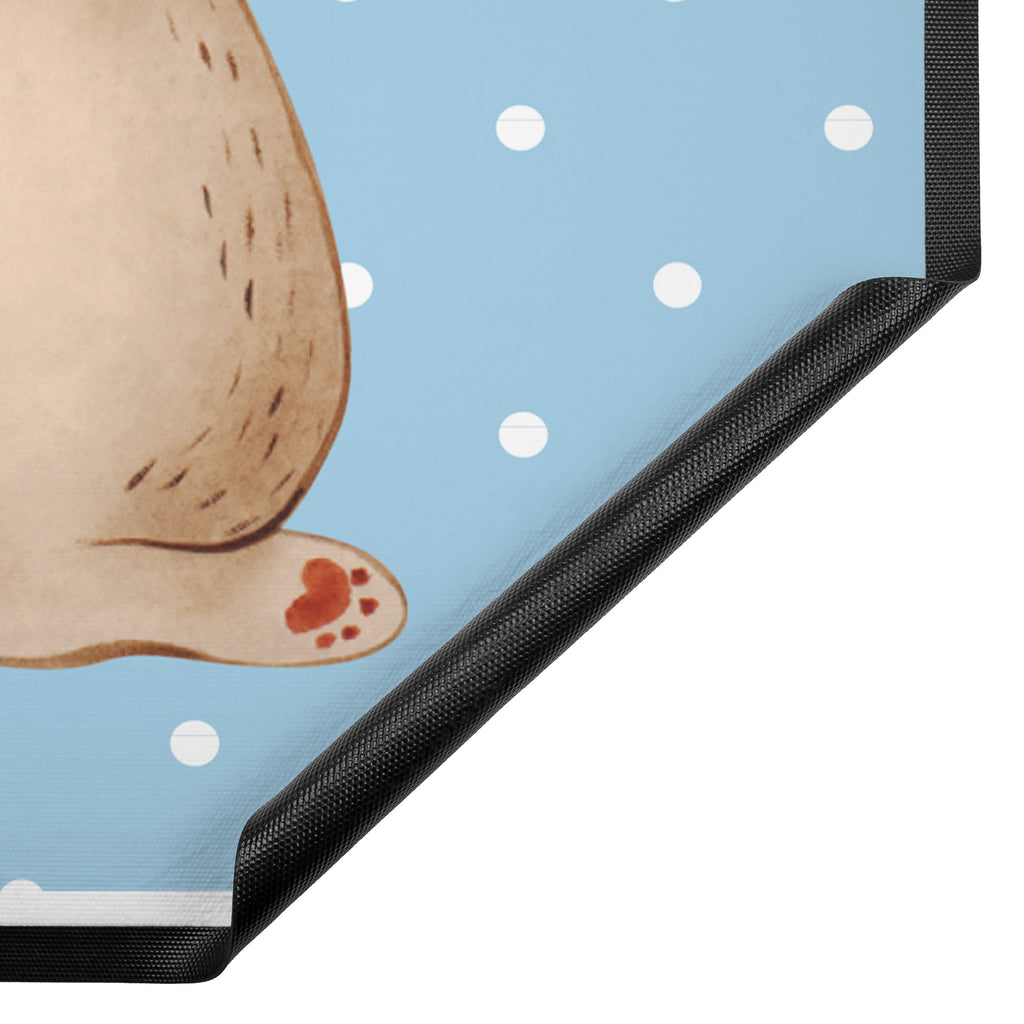 Fußmatte Bär mit Kind Geschenk, Muttertag, Mutti, Mama, Mutter Türvorleger, Schmutzmatte, Fußabtreter, Matte, Schmutzfänger, Fußabstreifer, Schmutzfangmatte, Türmatte, Motivfußmatte,  Haustürmatte, Vorleger  Familie, Vatertag, Muttertag, Bruder, Schwester, Mama, Papa, Oma, Opa