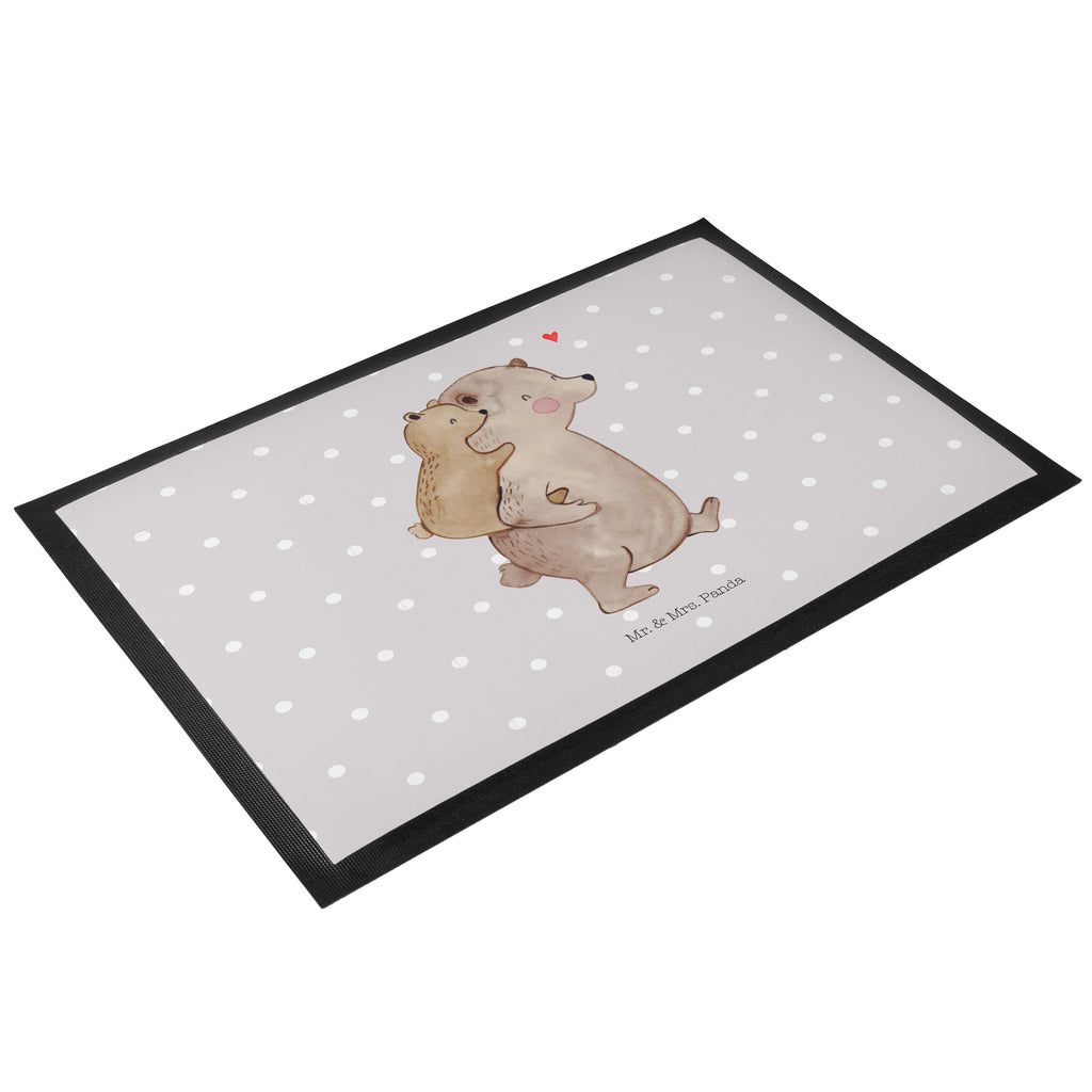 Fußmatte Papa Bär Geschenk, Vatertag, Papa, Vater, Papi, Vati, Onkel, Geburtstag Türvorleger, Schmutzmatte, Fußabtreter, Matte, Schmutzfänger, Fußabstreifer, Schmutzfangmatte, Türmatte, Motivfußmatte,  Haustürmatte, Vorleger  Familie, Vatertag, Muttertag, Bruder, Schwester, Mama, Papa, Oma, Opa